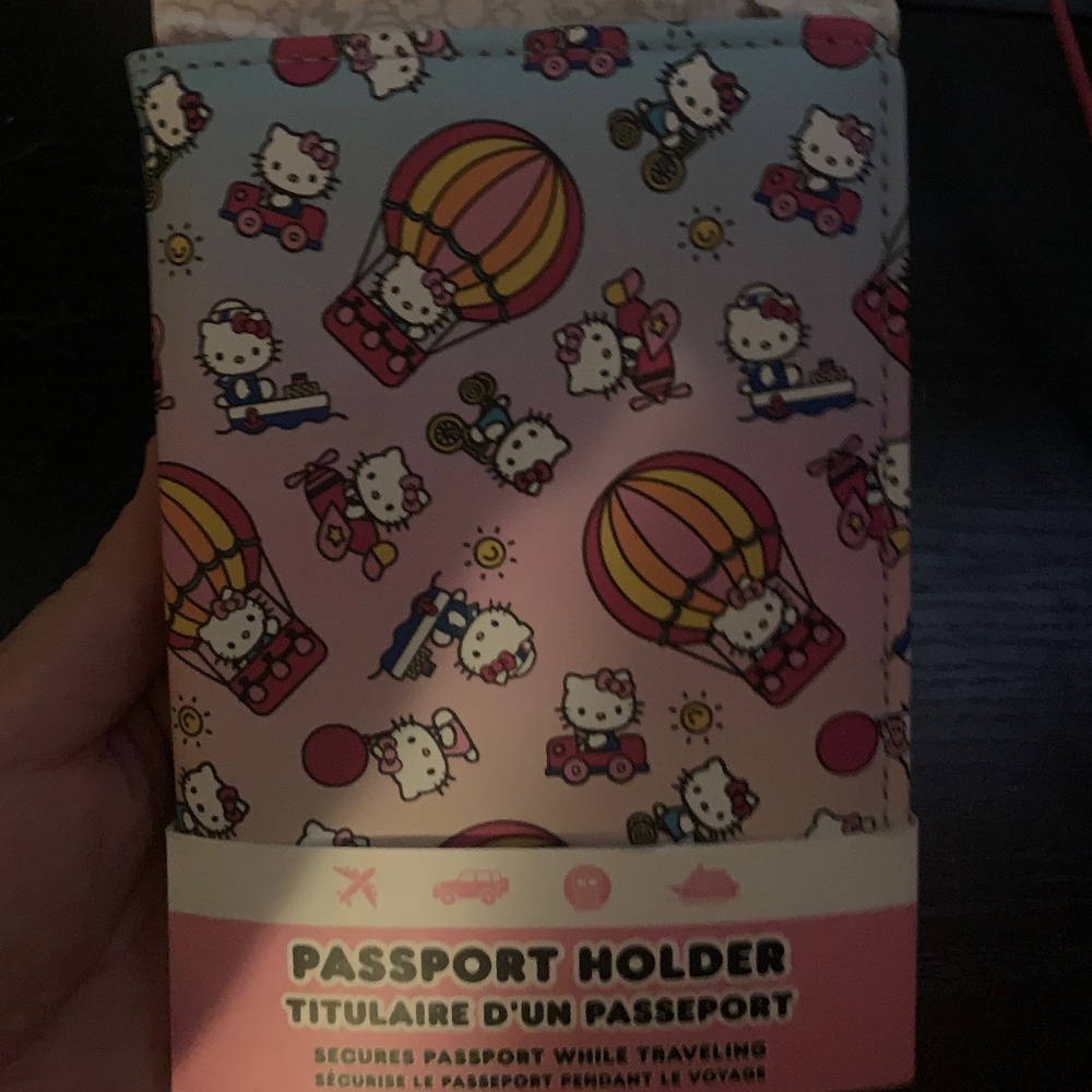 Hello kitty passport holder